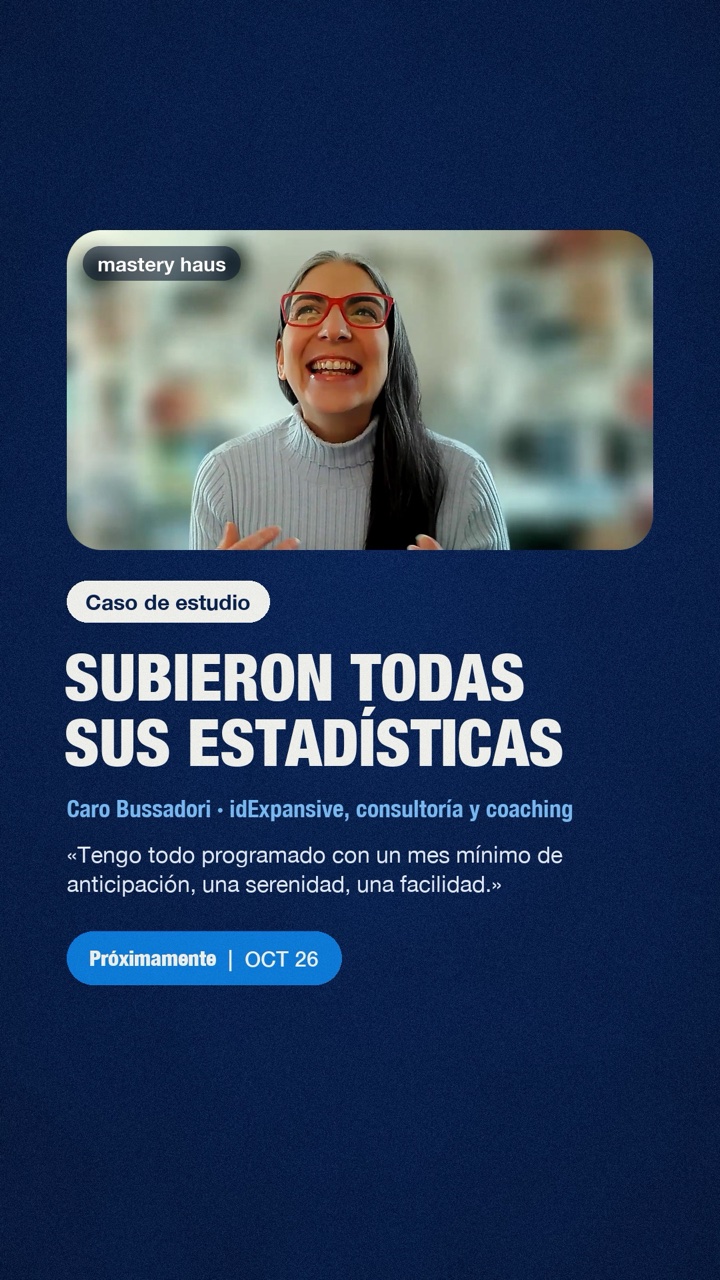 Testimonio de Caro Bussadori