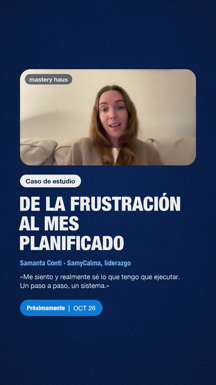 Testimonio de Samanta Conti